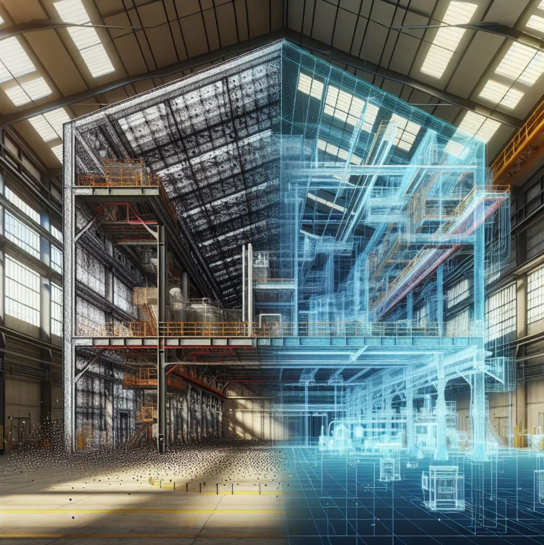 Scan to BIM Services 3D visual